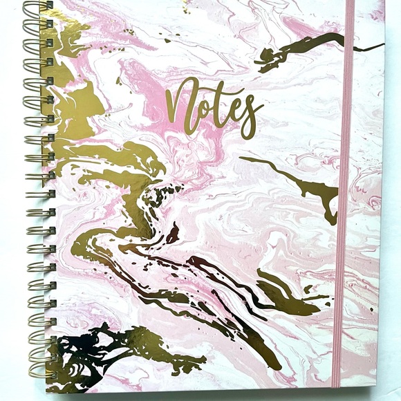 James Burke Collection Pink Heart Tie Dye Notebook - Picture 5 of 12